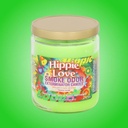 Bougie Éliminatrice d’Odeurs de Fumée – Hippie Love – 13 oz