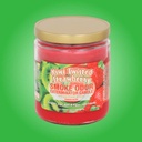 Bougie Éliminatrice d’Odeurs de Fumée – Fraise Kiwi Twist – 13 oz