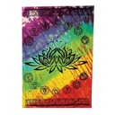 Tapisserie Lotus Chakras Tye Dye 55x85