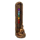 Meditating Buddha with Chakras Incense Holder