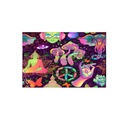 Mystical Mushroom Consciousness Tapestry – Spiritual and Psychedelic Wall Art - 50x60 Inches