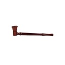 Handcrafted 8-Inch Wooden HandPipe – Classic Smoking Experience