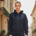 Women's Hemp Zip Hoodie with Pockets from Eco-Essentials